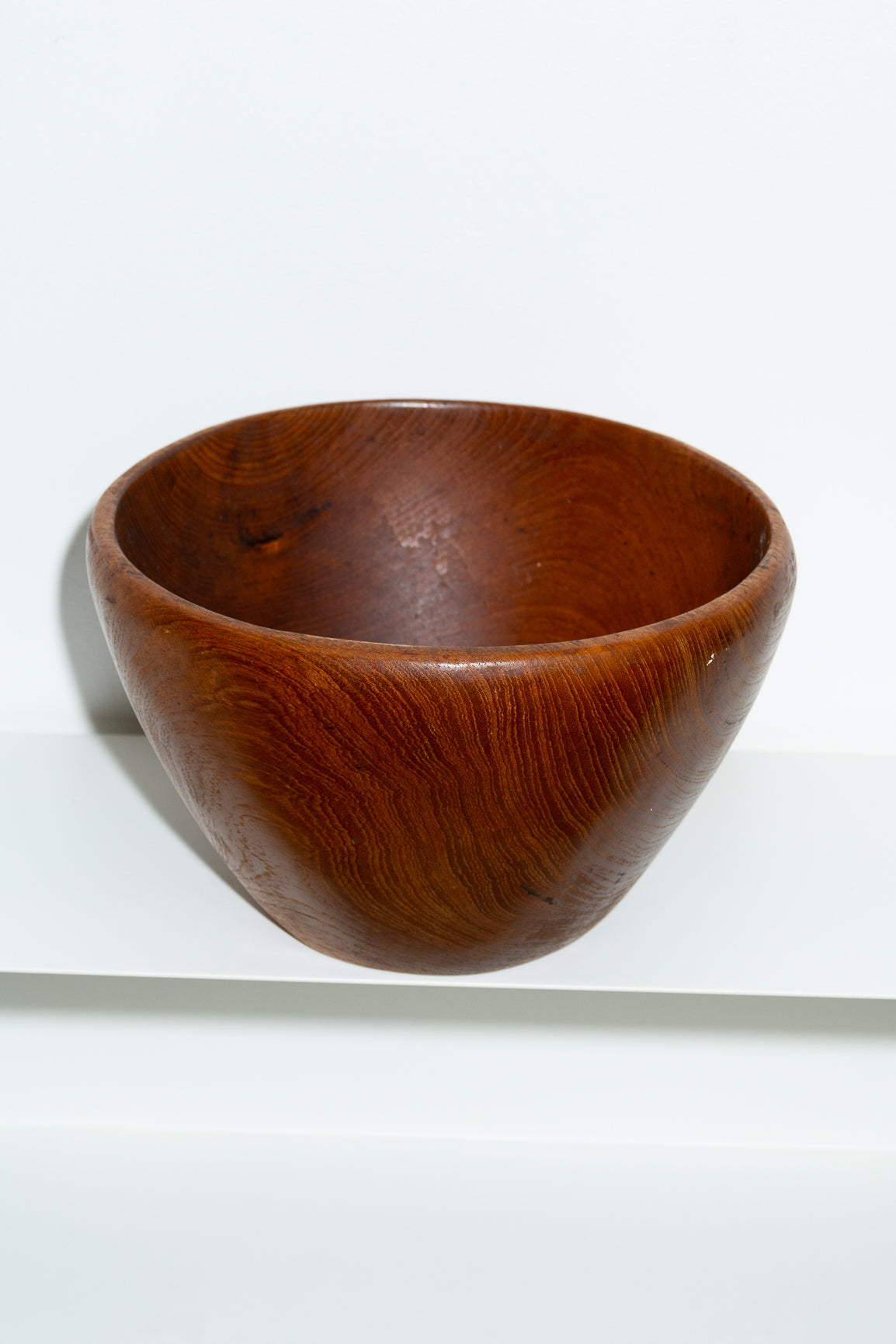 Large Mid-Century Teak Bowl | Plant Pot