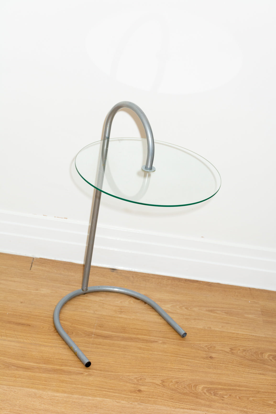 Ikea glass side table