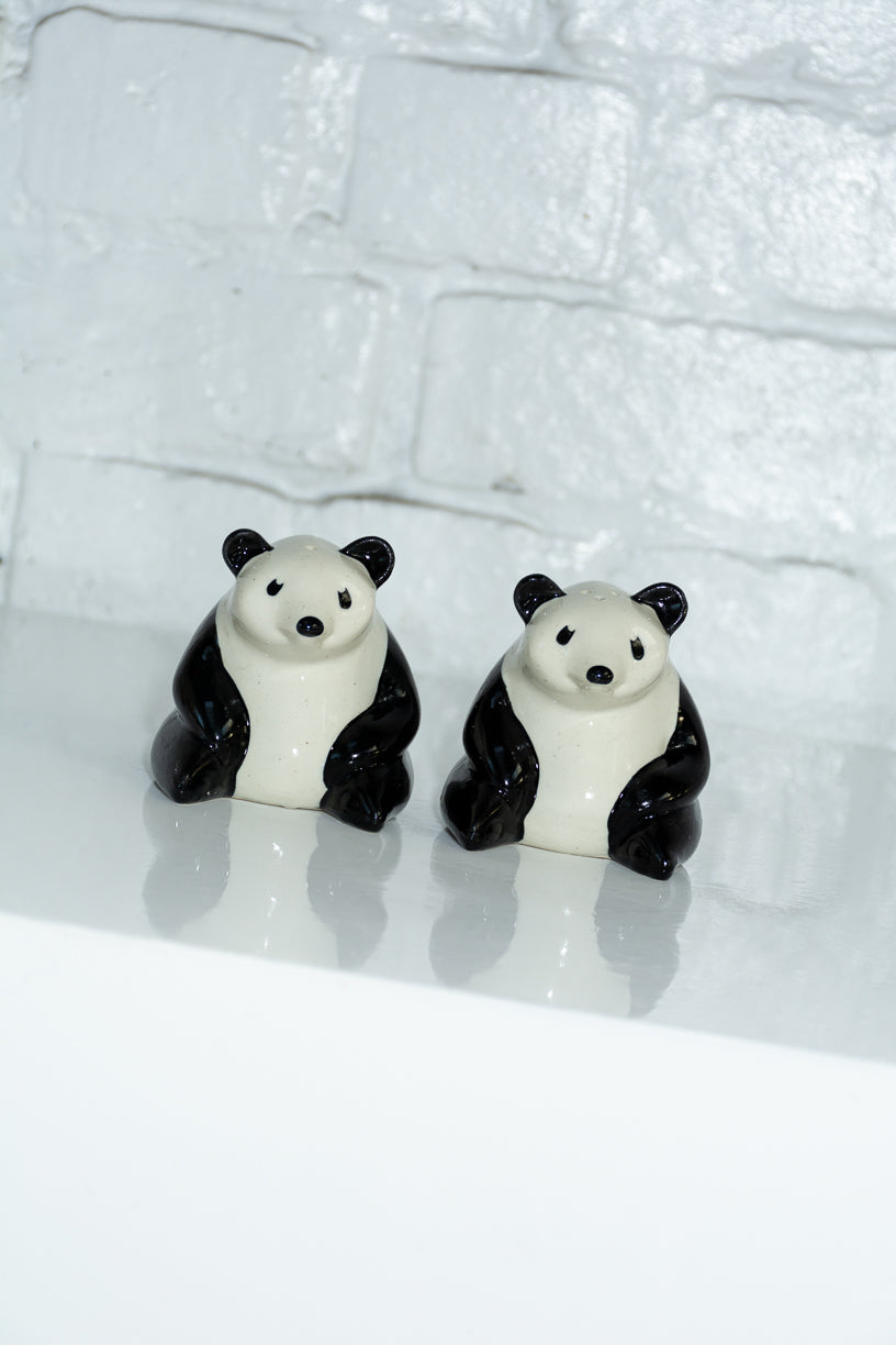 Panda Bear Shakers | Vintage