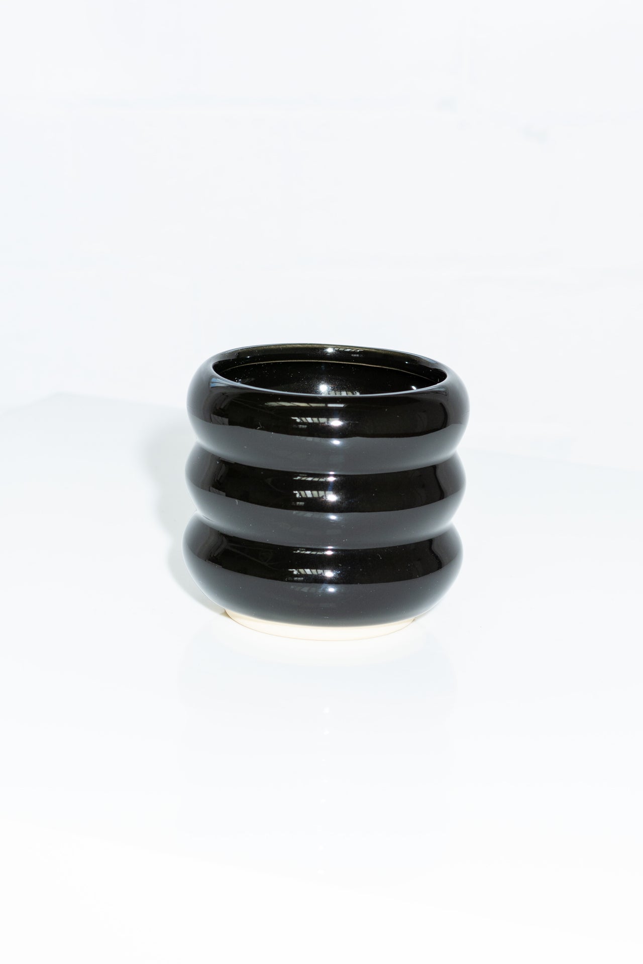 Small Black Bubble Pot