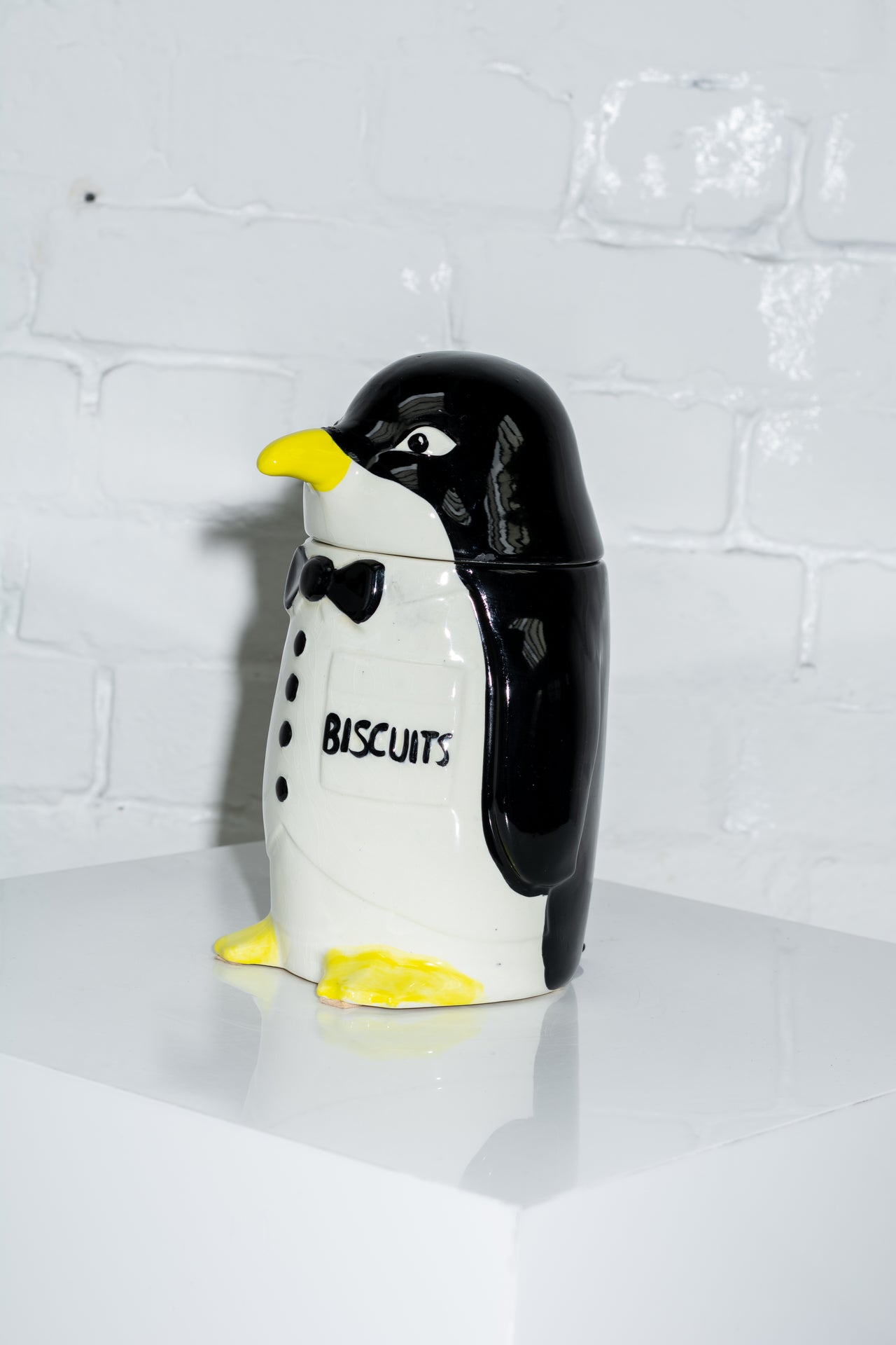 Penguin Vintage Biscuit Jar