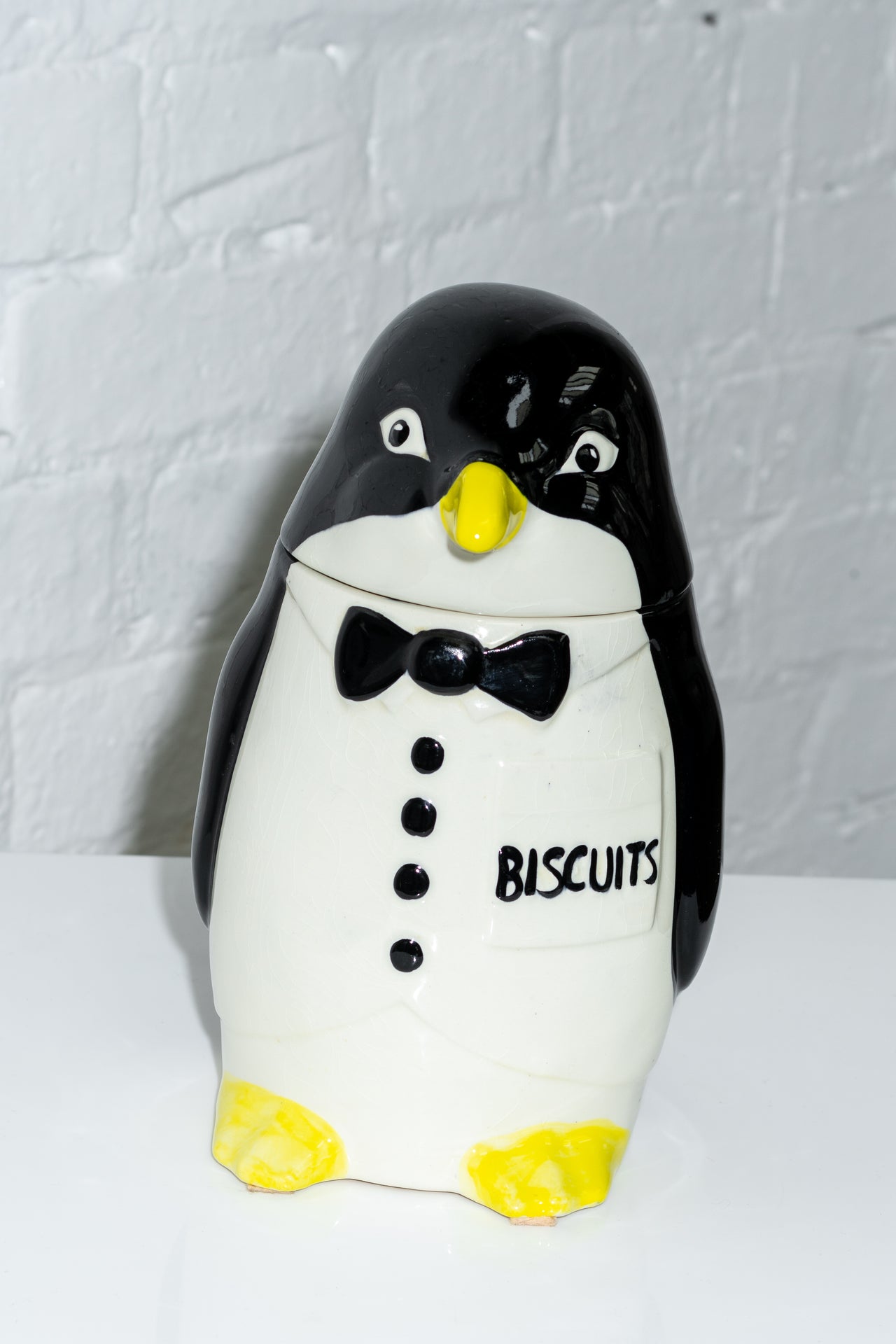 Penguin Vintage Biscuit Jar