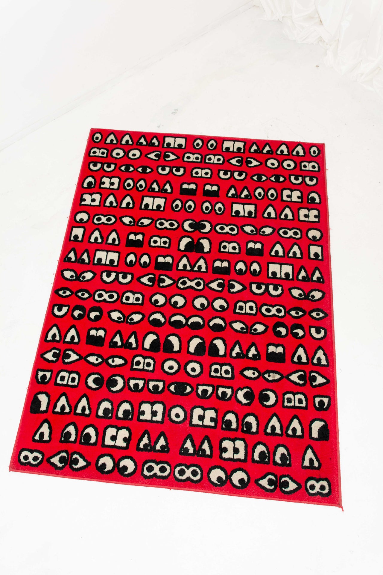 Red Eye Ikea Rug