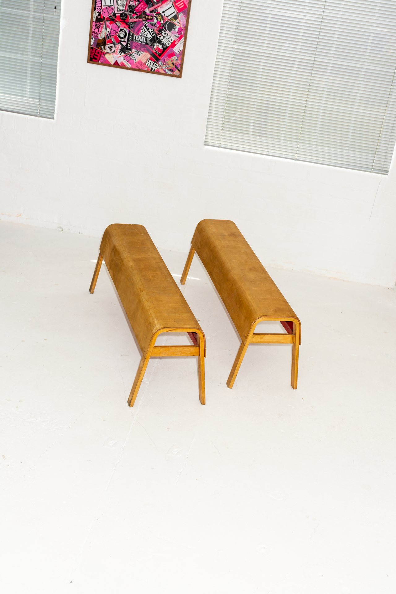 Bent Plywood Vintage IKEA benches